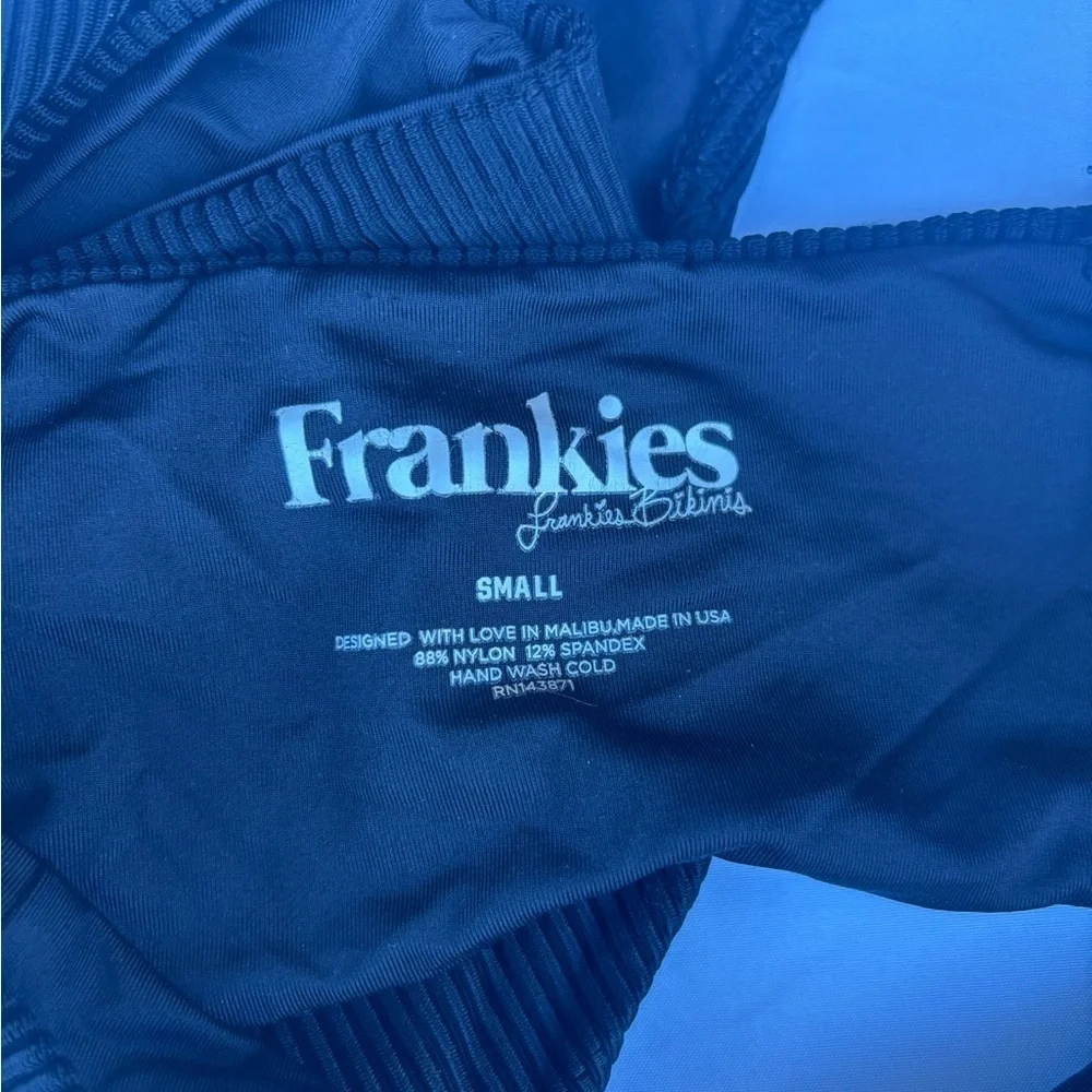 Frankie’s Bikini Side Cut Out One Piece Small